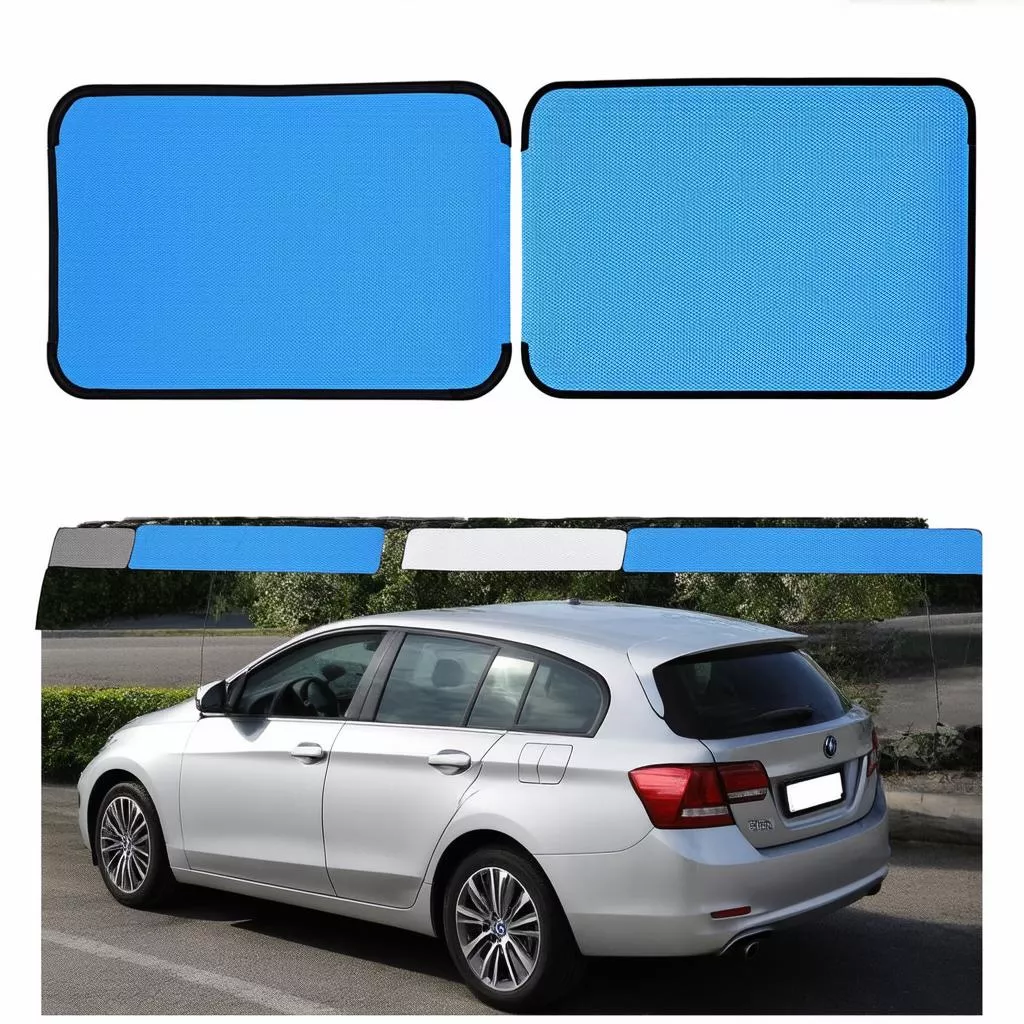 Các loại ô che nắng ô tô