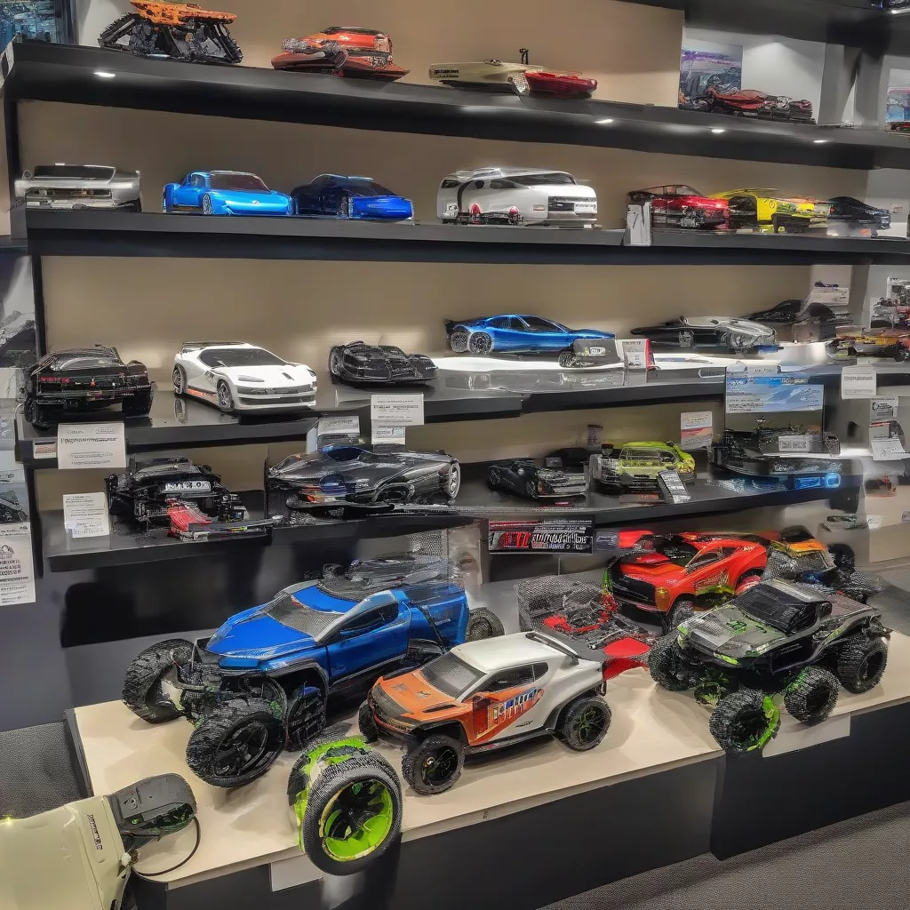 Các loại ô tô điều khiển từ xa