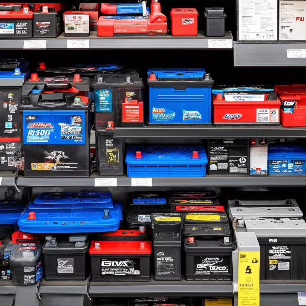 Các loại pin cho ô tô