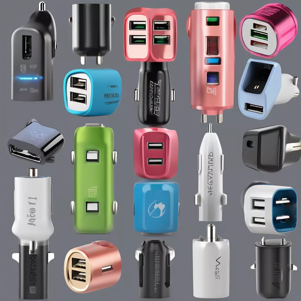 Berbagai jenis charger mobil