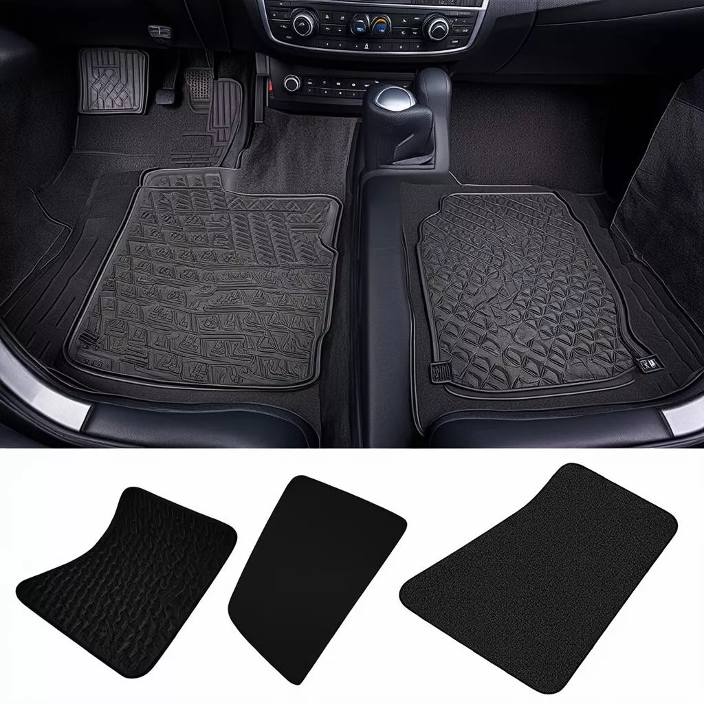 Các loại thảm lót sàn xe ô tô