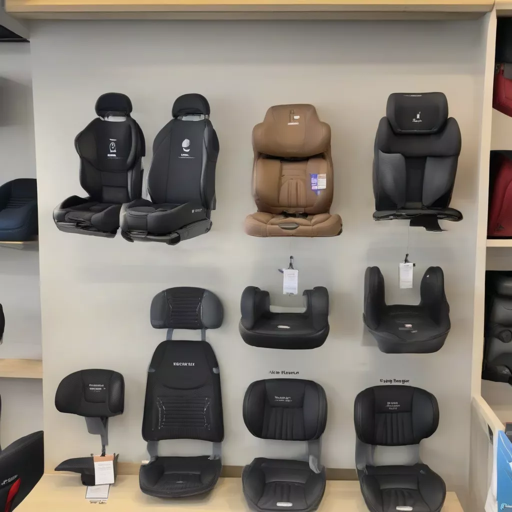 Các loại tựa lưng massage ô tô