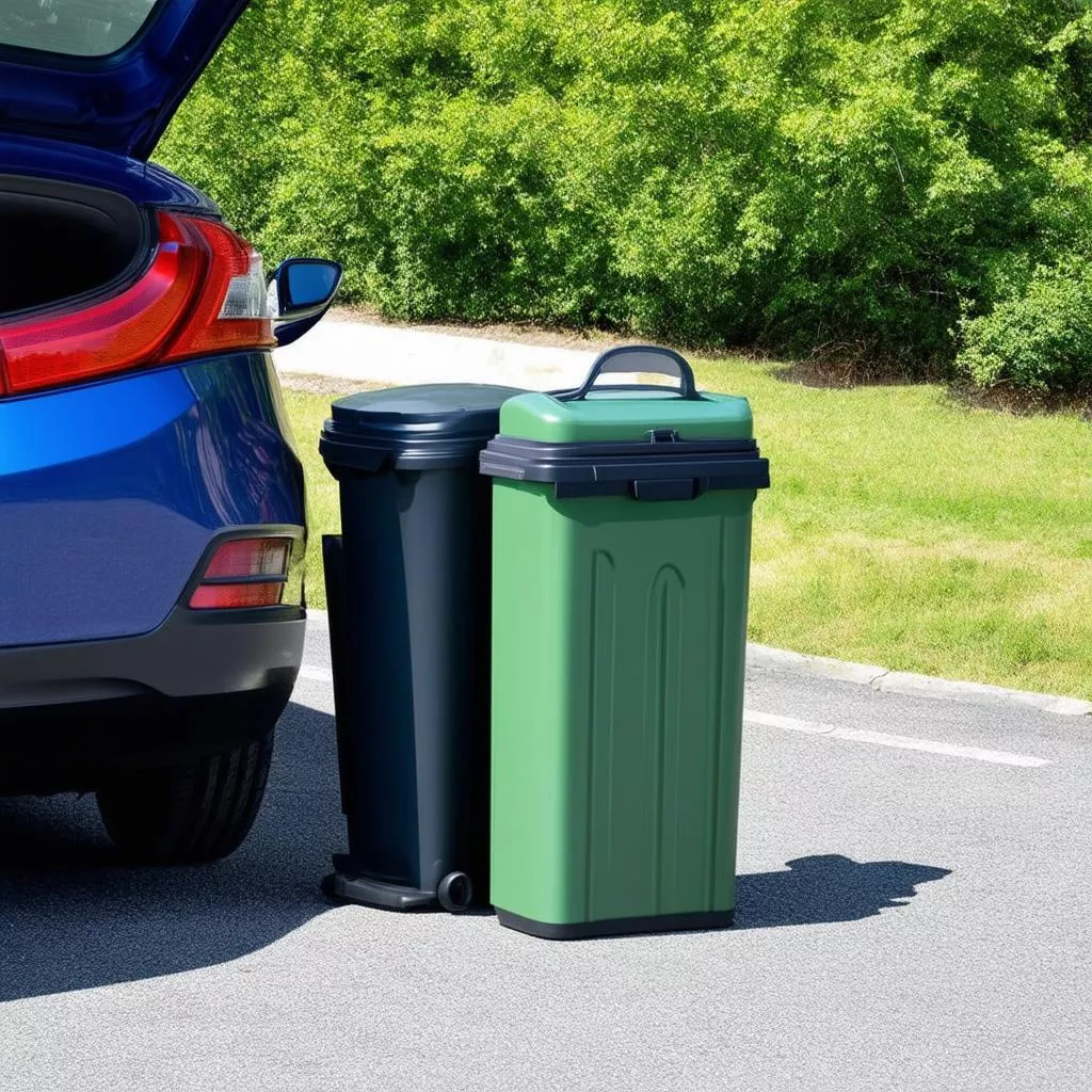 Các loại túi đựng rác ô tô