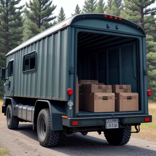 Various types of truck cabs