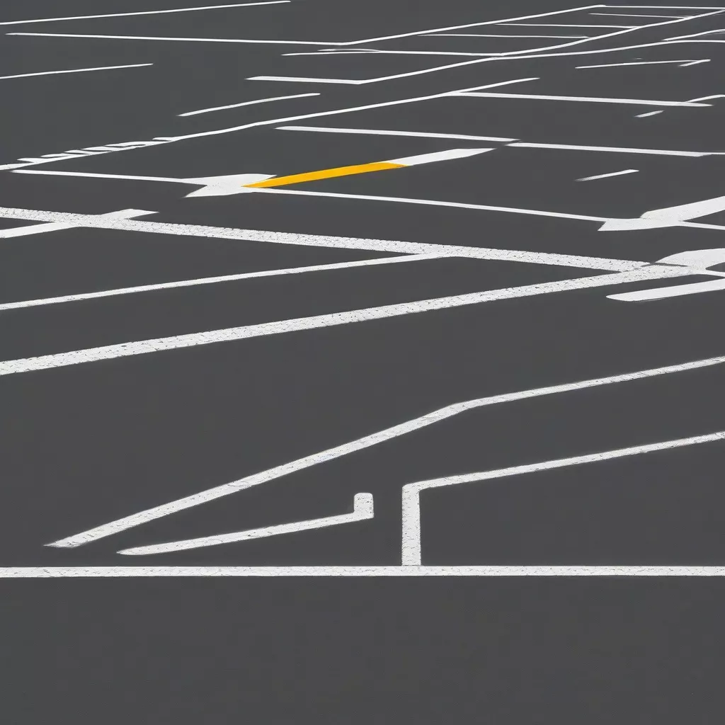 Hình ảnh các loại vạch kẻ đường