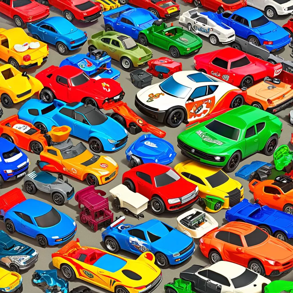 Các loại xe chơi cho bé