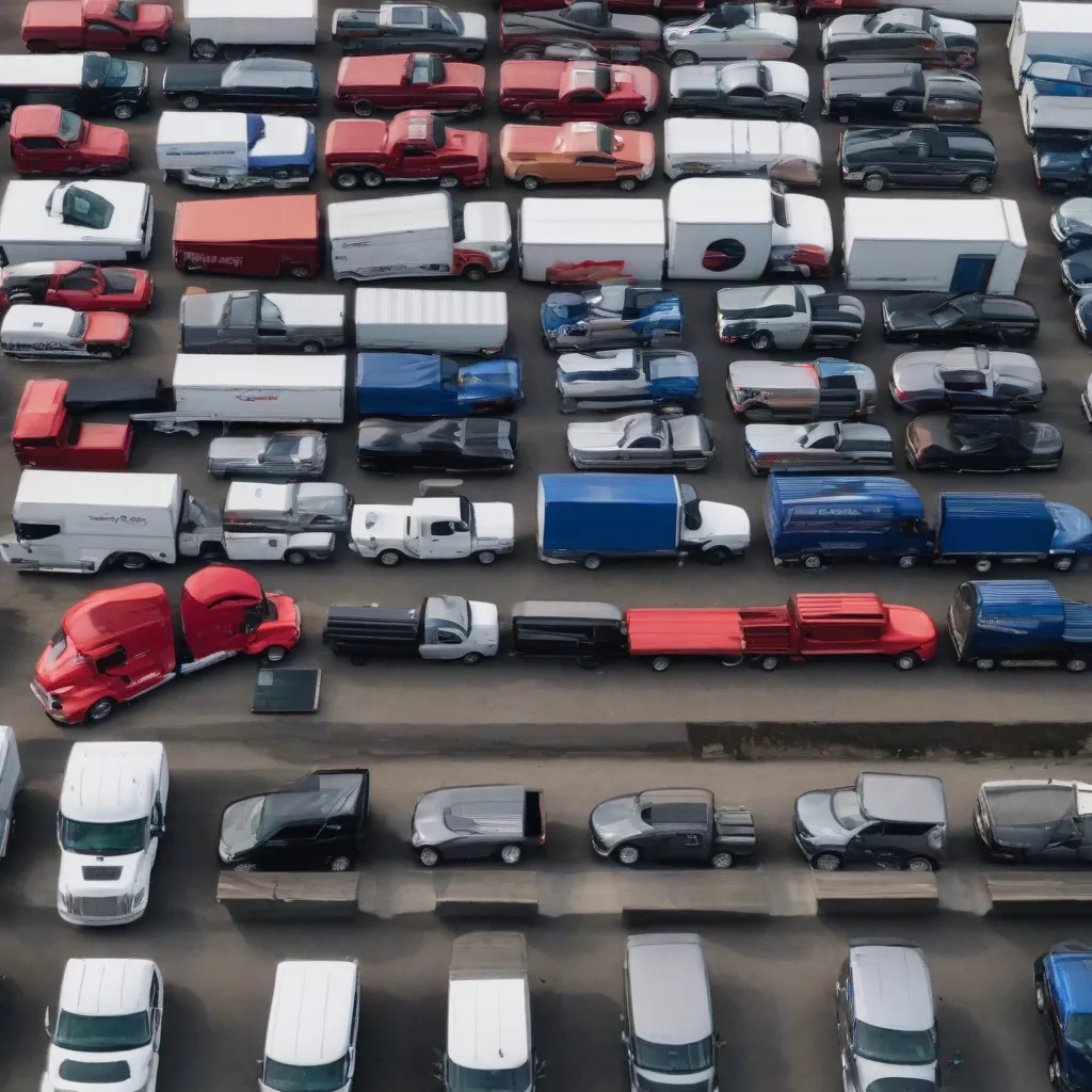 Différents types de camions