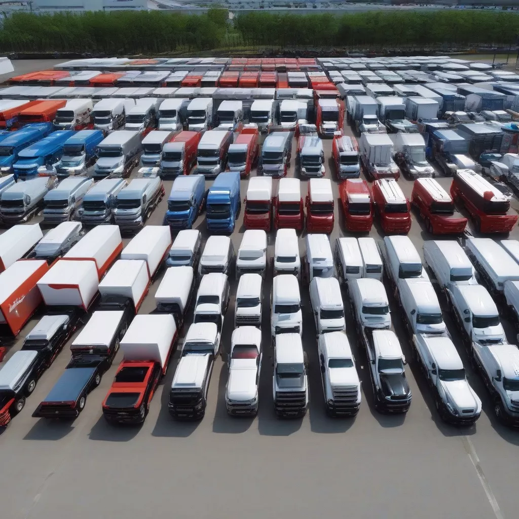 Các Loại Xe Tải Của Một Đại Lý Tại Hà Nội