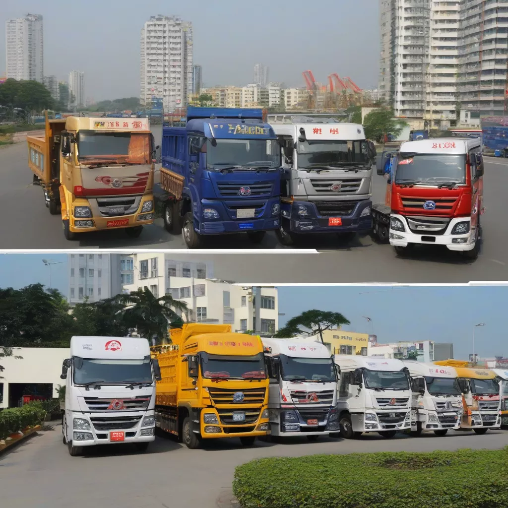 Các loại xe tải của Xe Tải Hà Nội