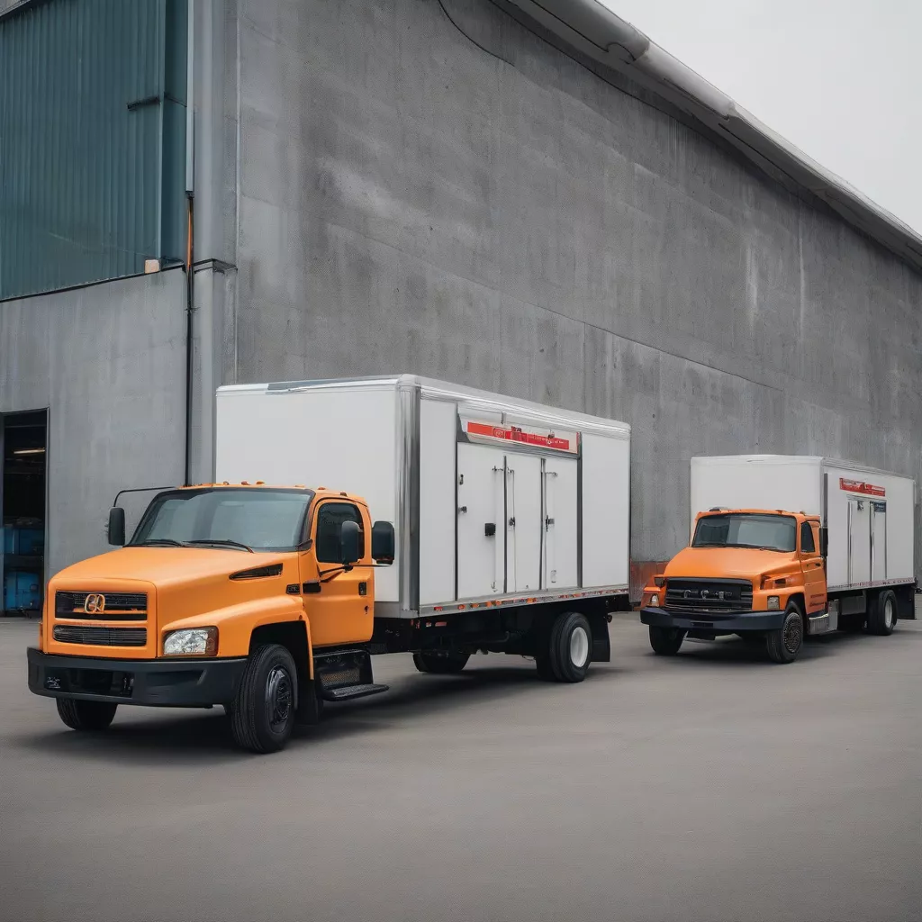Các loại xe tải lạnh