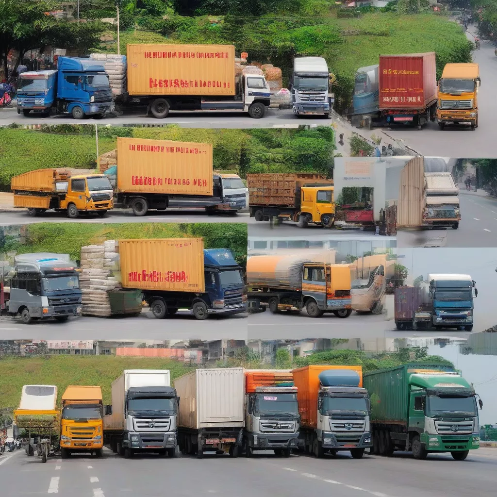 Các loại xe tải tại Hà Nội