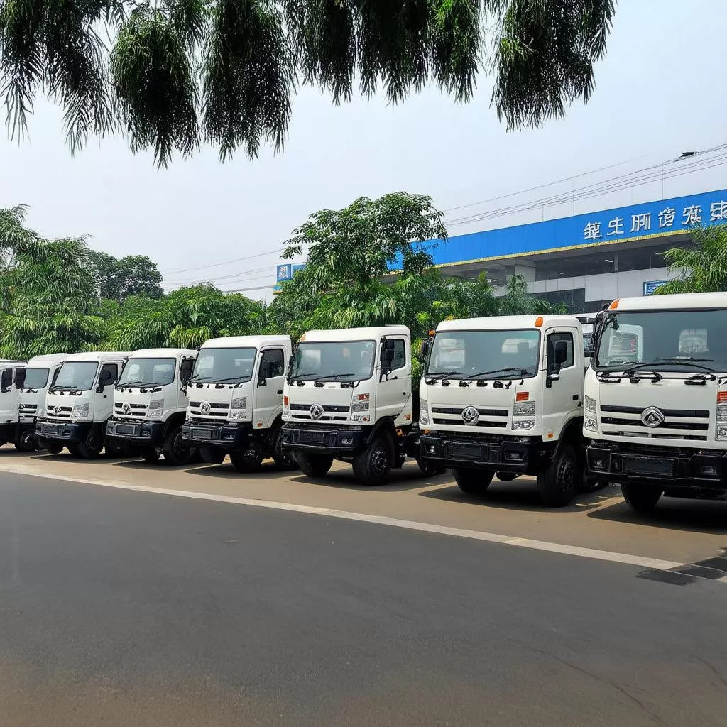 Các loại xe tải tại Hà Nội