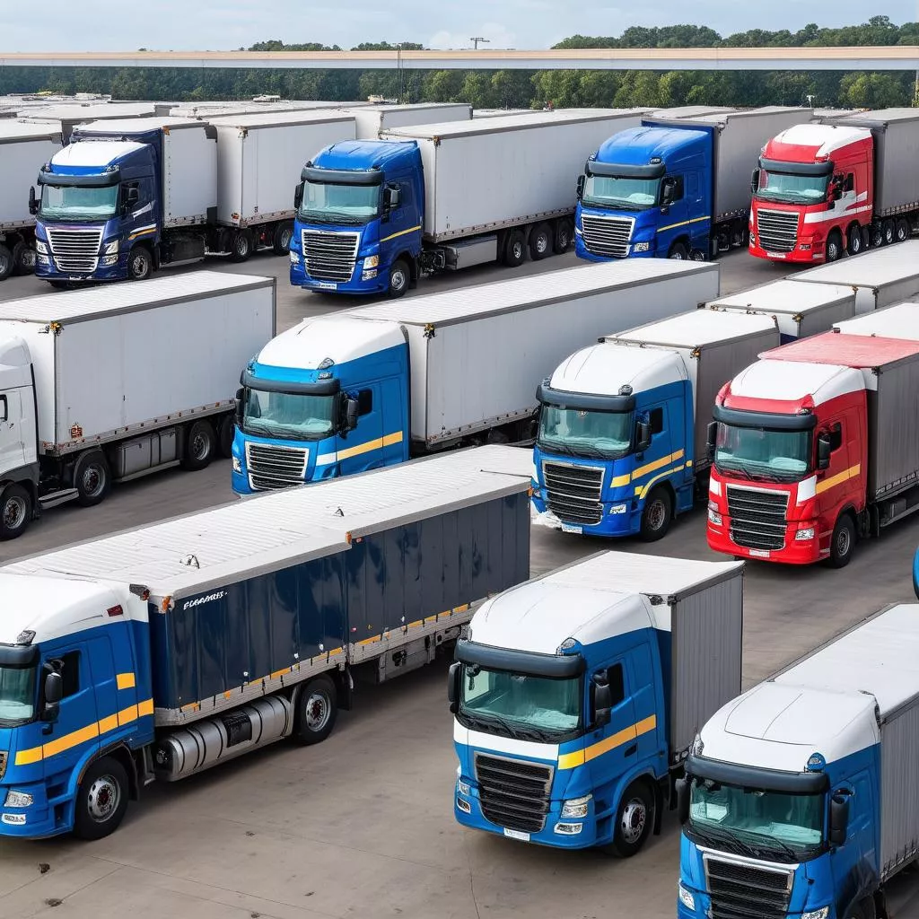 Các loại xe tải tại Hà Nội