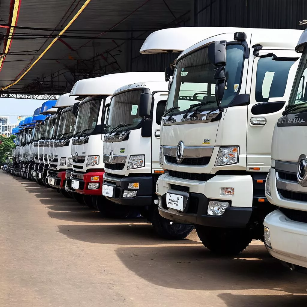 Các loại xe tải tại Hà Nội