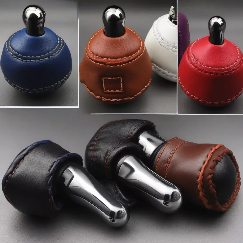 Các mẫu bọc da cần số ô tô