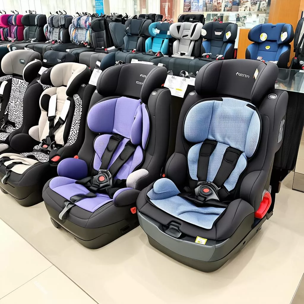 Beragam model kursi mobil bayi Zaracos