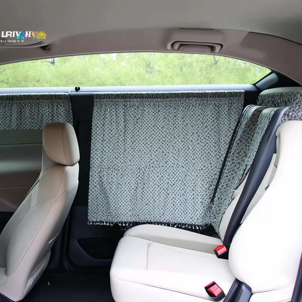 Various car sunshade curtain designs