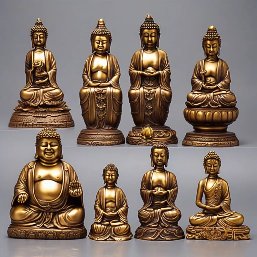 Modelos de Estátuas de Buda para Carro