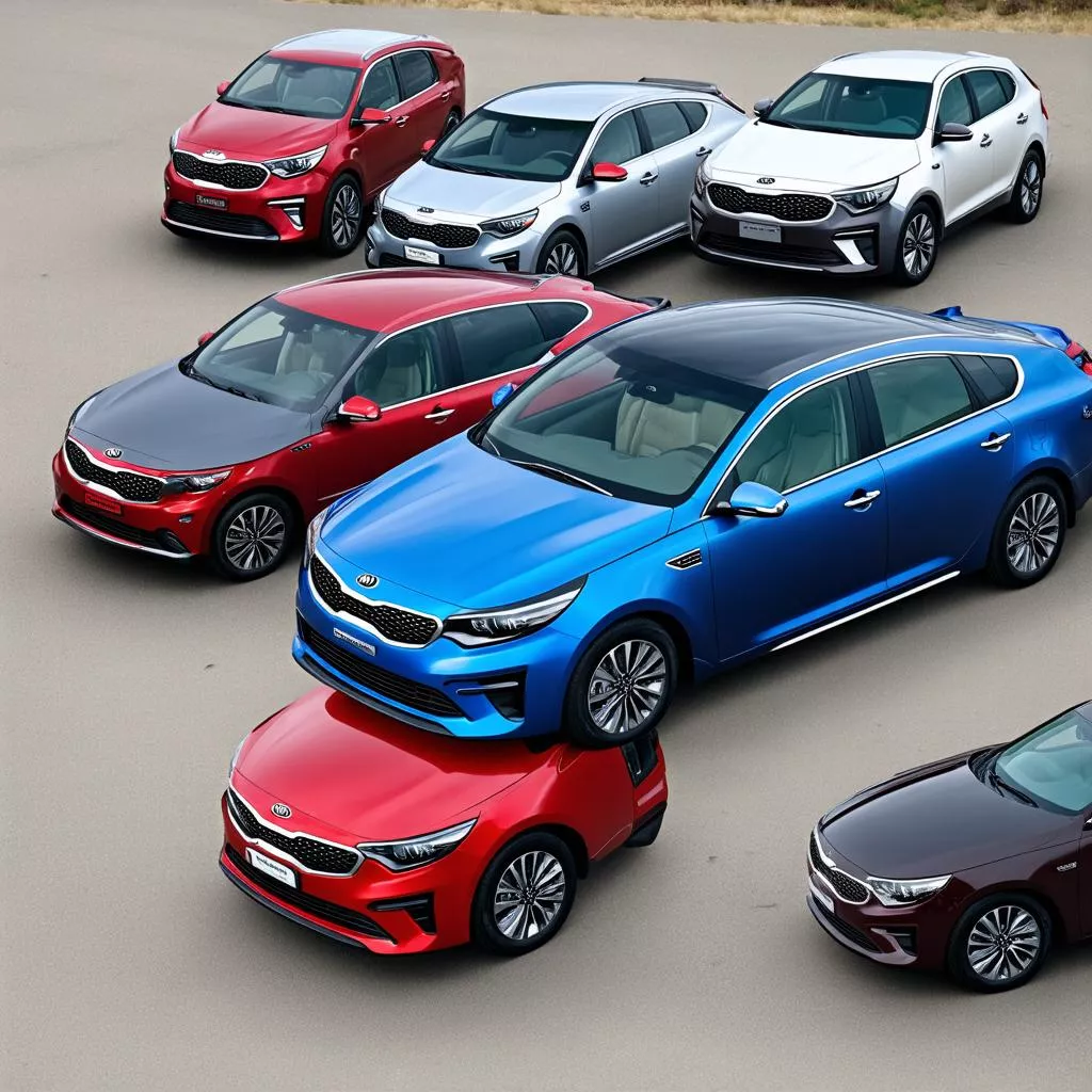 Các màu xe Kia Optima