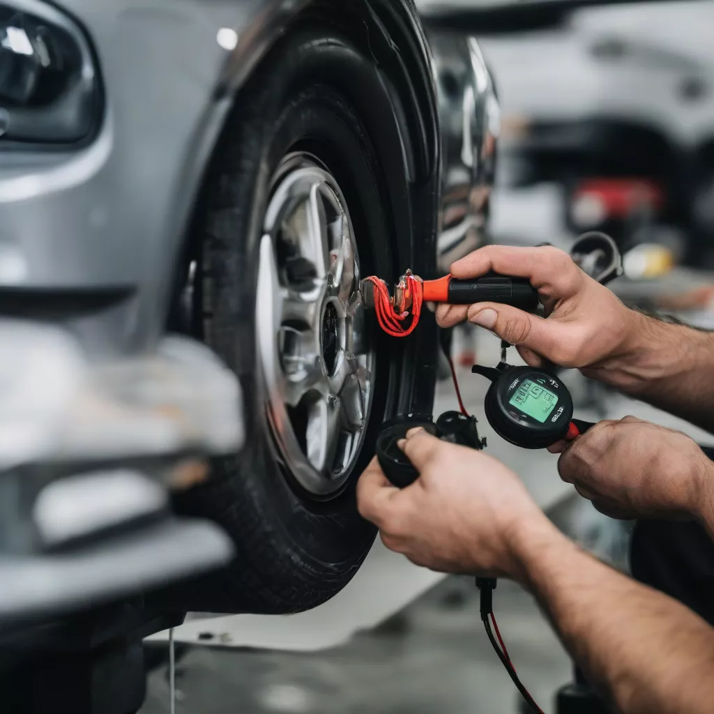 Cảm biến áp suất lốp xe ô tô