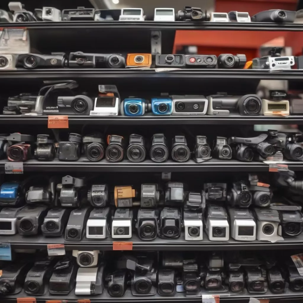 Genuine dash cam in Hanoi