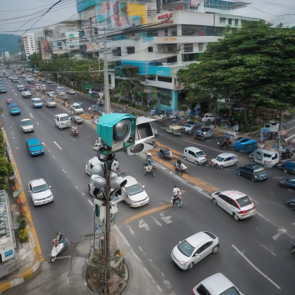 Hình ảnh camera giám sát giao thông