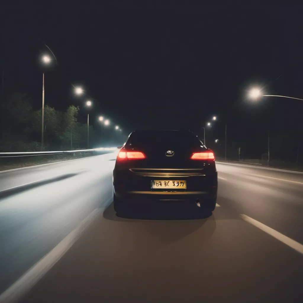 Dash cam night vision