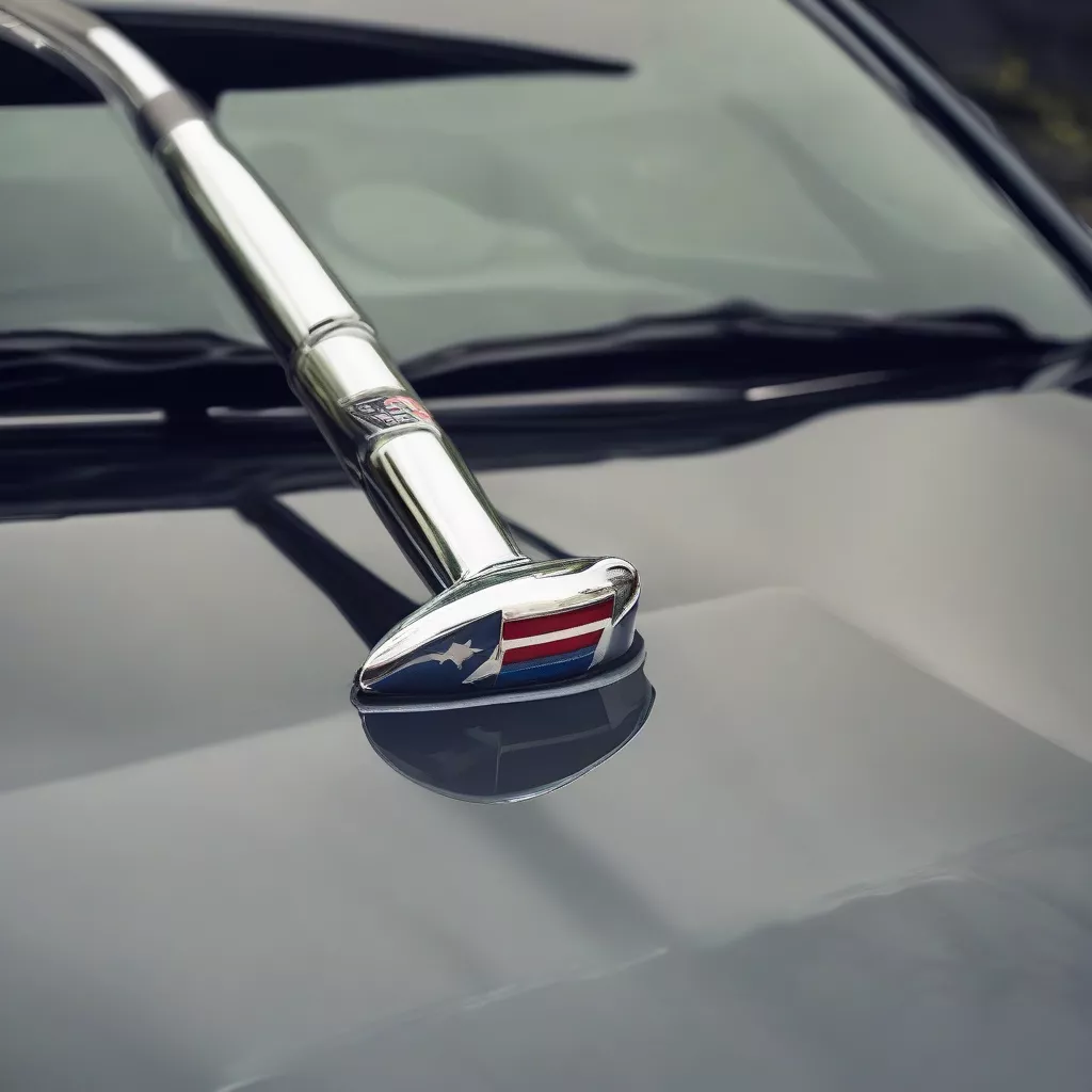 Cán cờ gắn ô tô: Điểm nhấn tinh tế, thể hiện cá tính