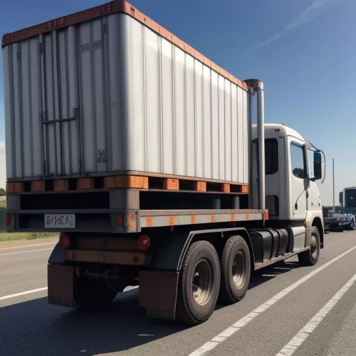 Camion verbalisé pour surcharge