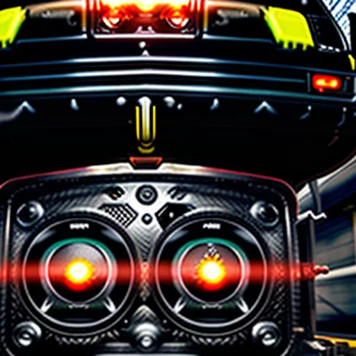 Truck brake warning light