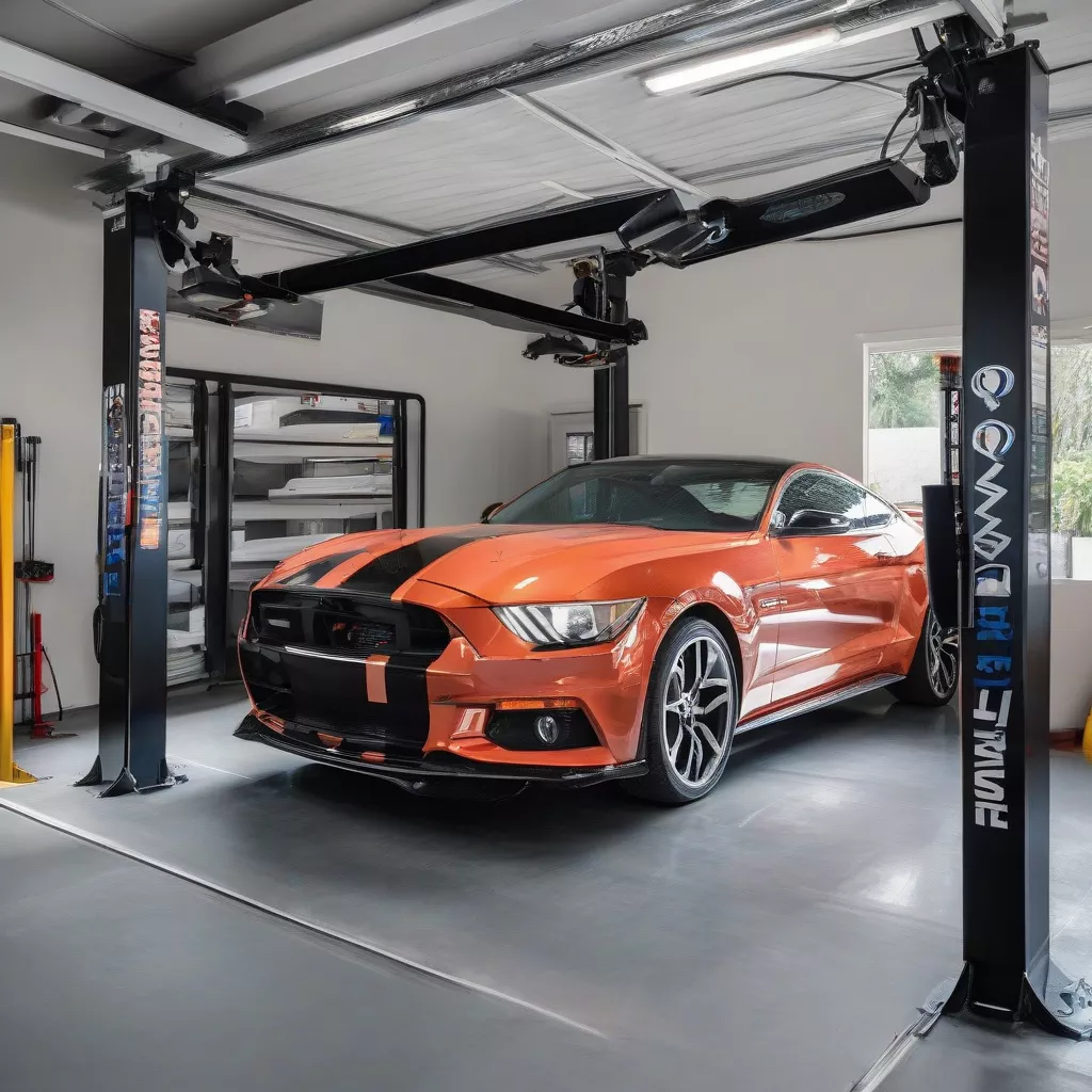 Ponte sollevatore a 2 colonne