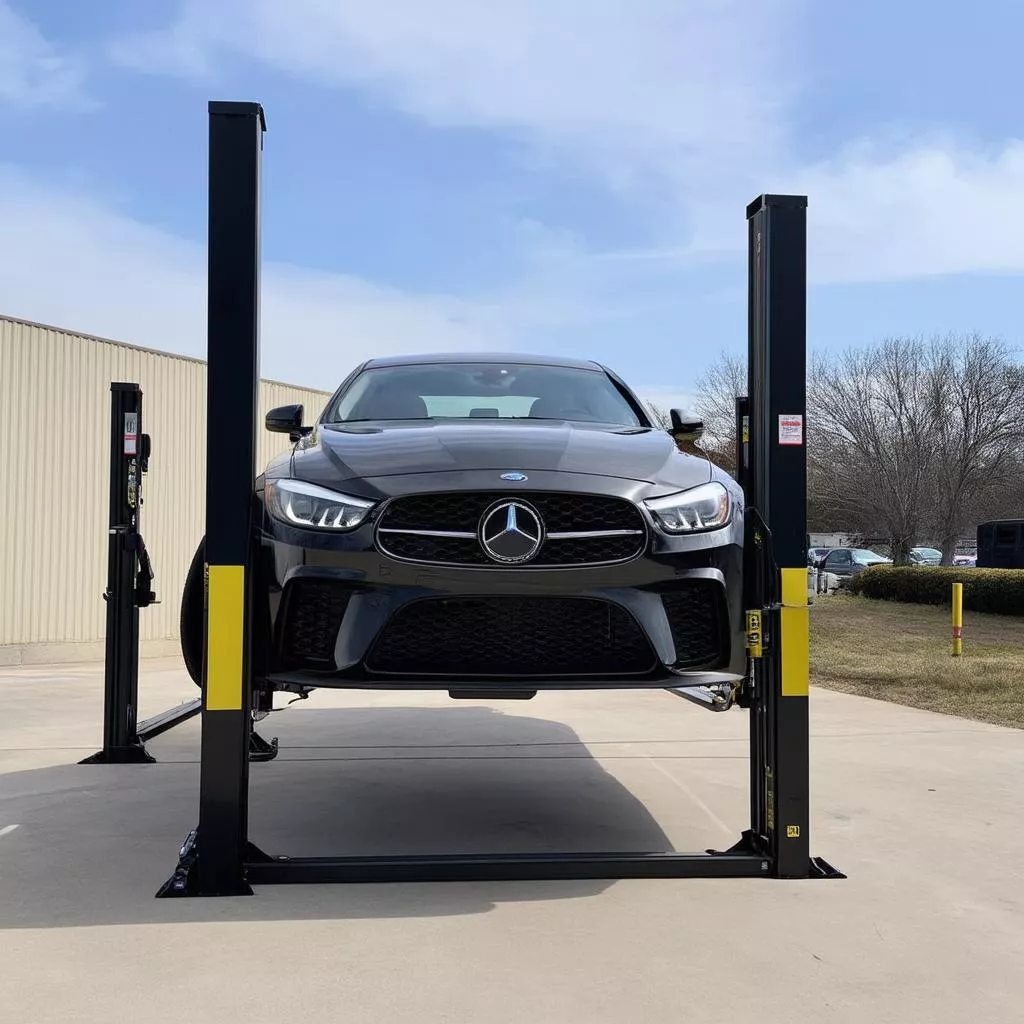 Cầu nâng ô tô: "Cánh tay đắc lực" cho ngành sửa chữa xe hơi tại Hà Nội