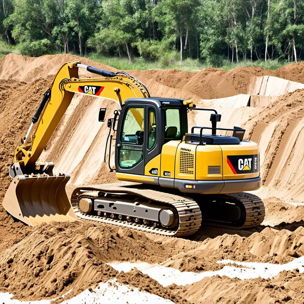 Pelle sur pneus : Le roi des chantiers