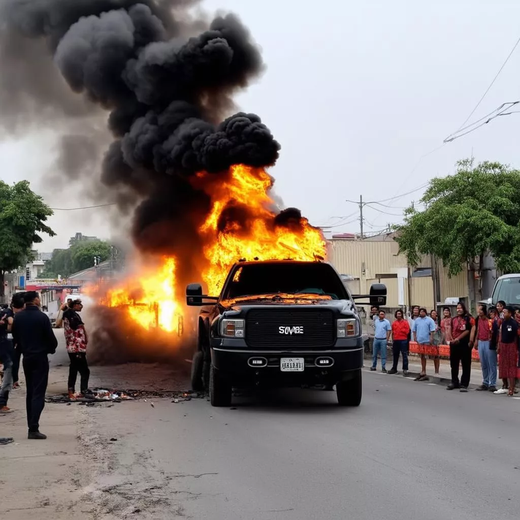 Cháy Ô Tô: Nguyên Nhân Và Cách Phòng Tránh Hiệu Quả