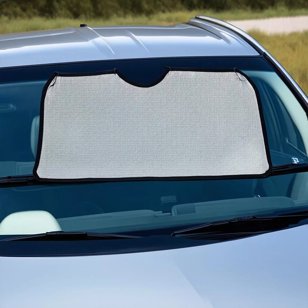 Windshield sunshade