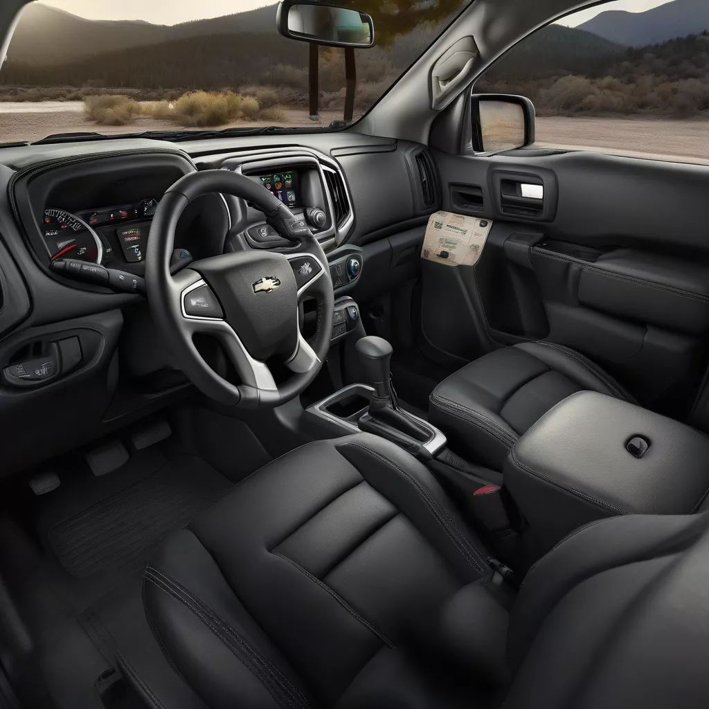 Chevrolet Colorado 2018 nội thất