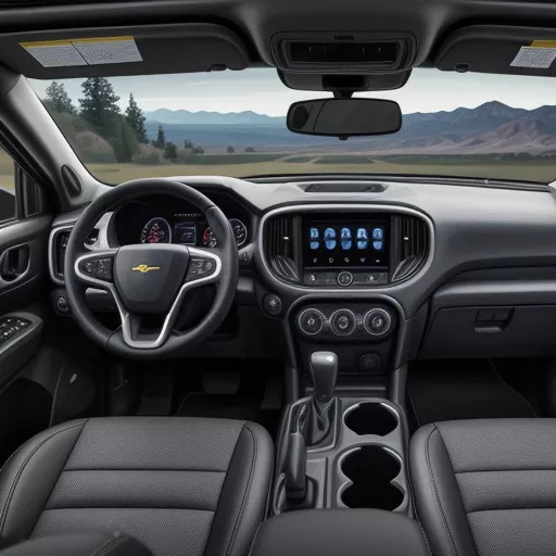 Chevrolet Colorado 2019 nội thất