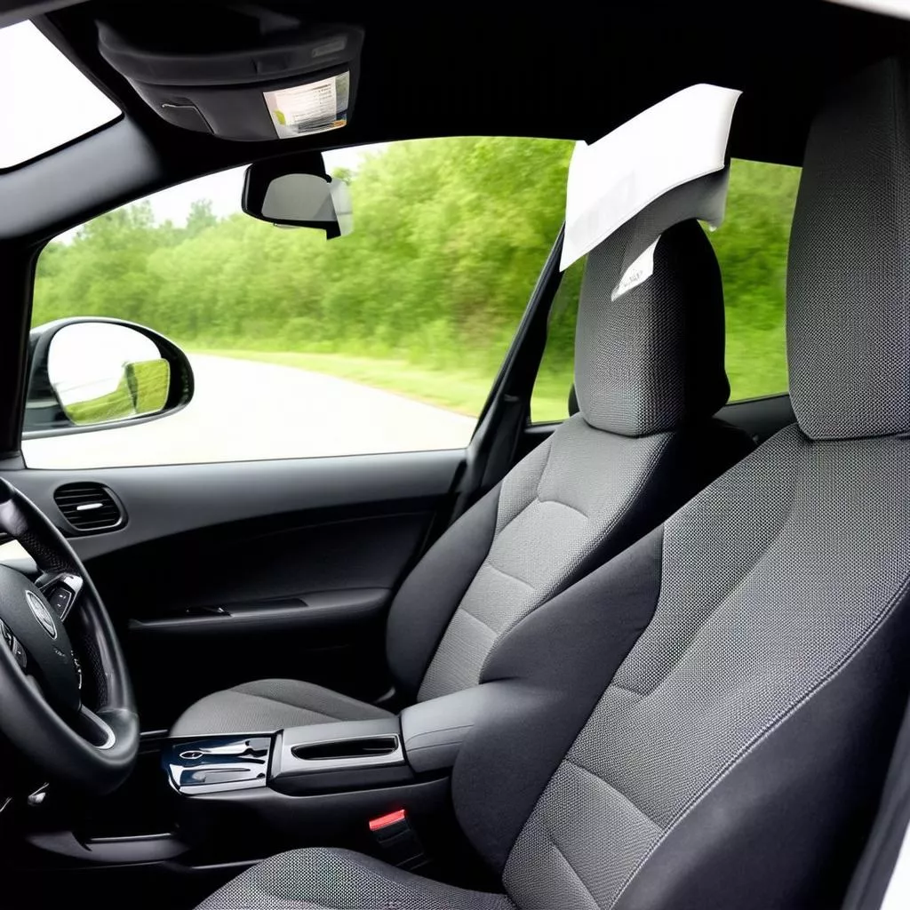 Kiểm tra tựa đầu ghế ô tô