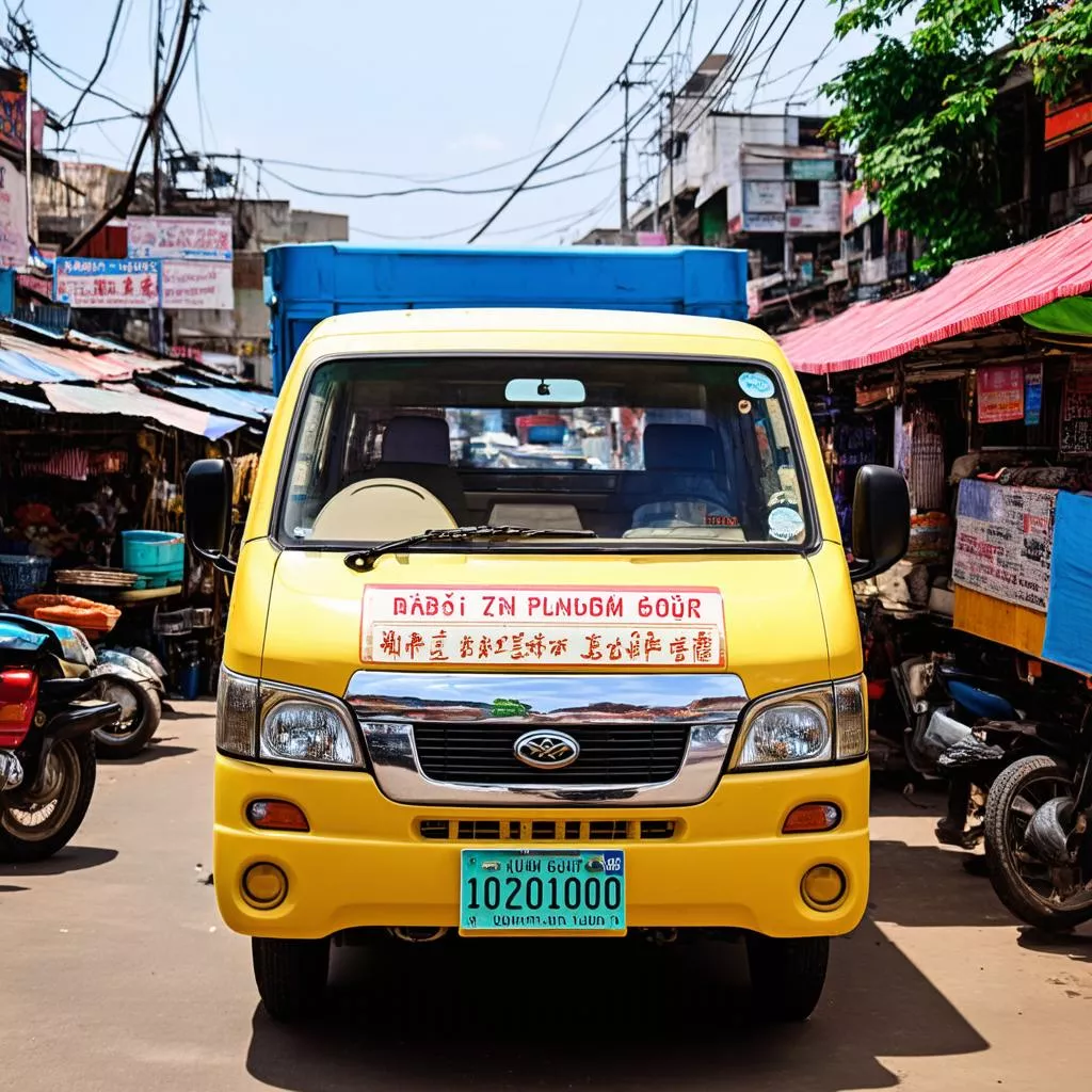 トラックの良いナンバープレート選び