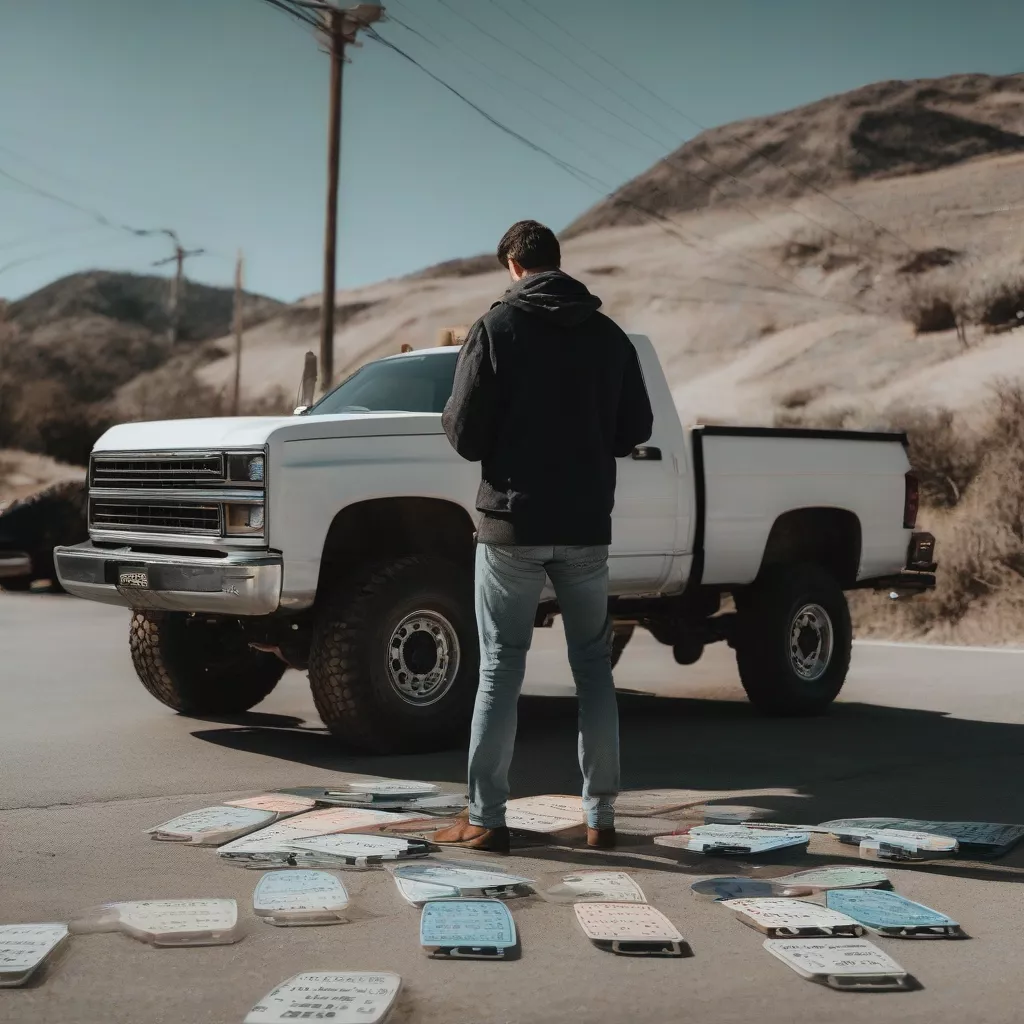 Auswahl eines Feng Shui-konformen Lkw-Kennzeichens