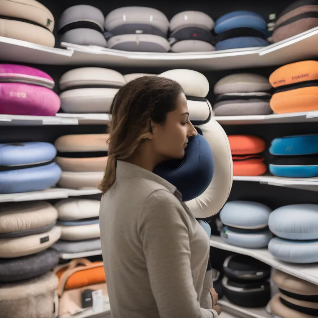 选择合适的汽车护颈枕