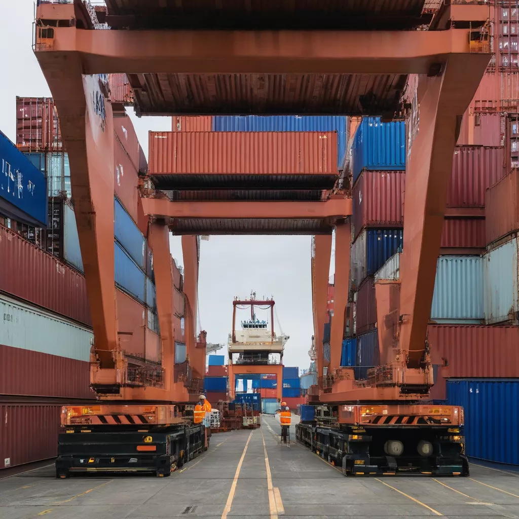 Container bồn được bốc xếp lên tàu hàng