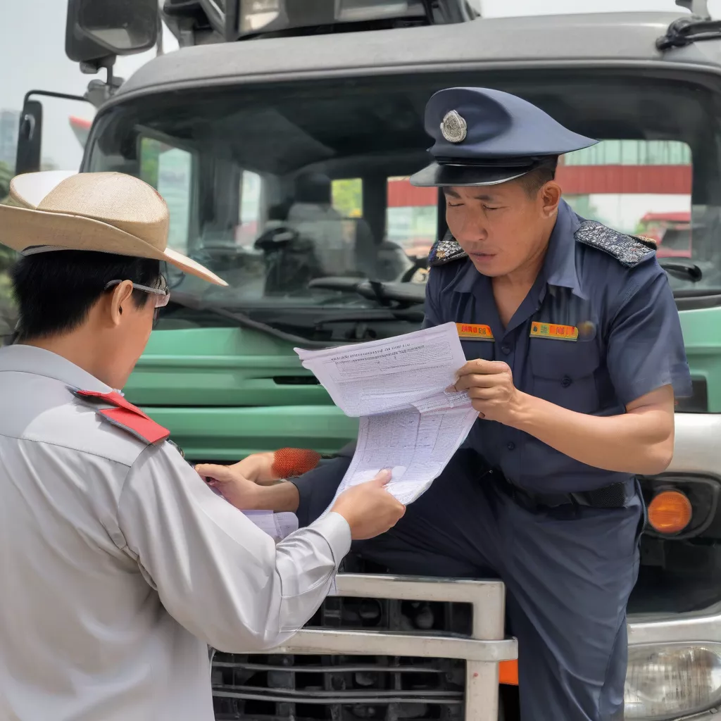 Driving Without Documents: Penalties and Prevention for Truck Drivers in Hanoi
