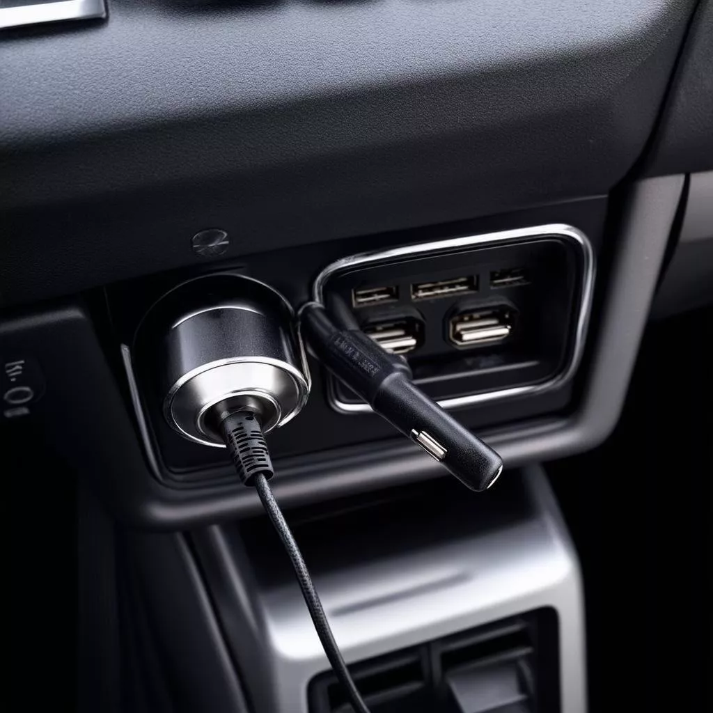 Multi-Port Car Phone Charger