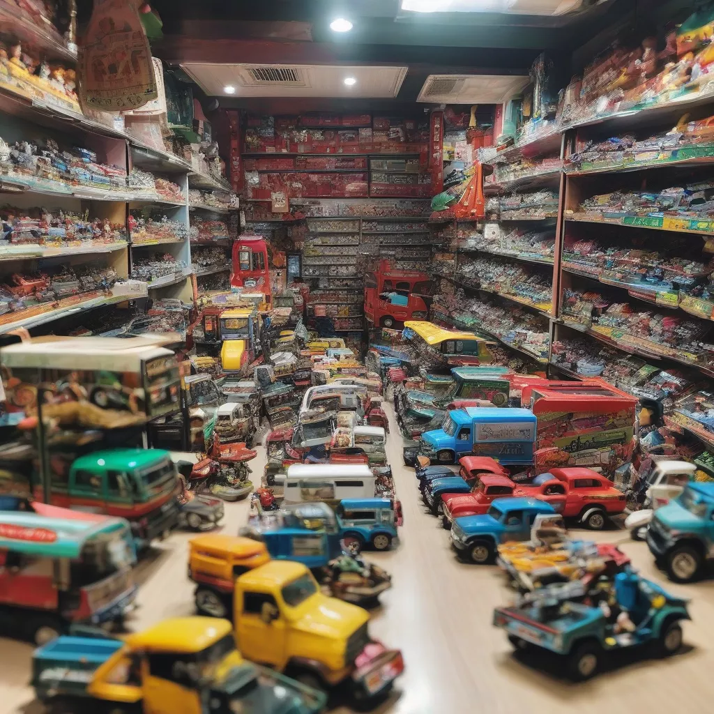 Truck model store in Hanoi