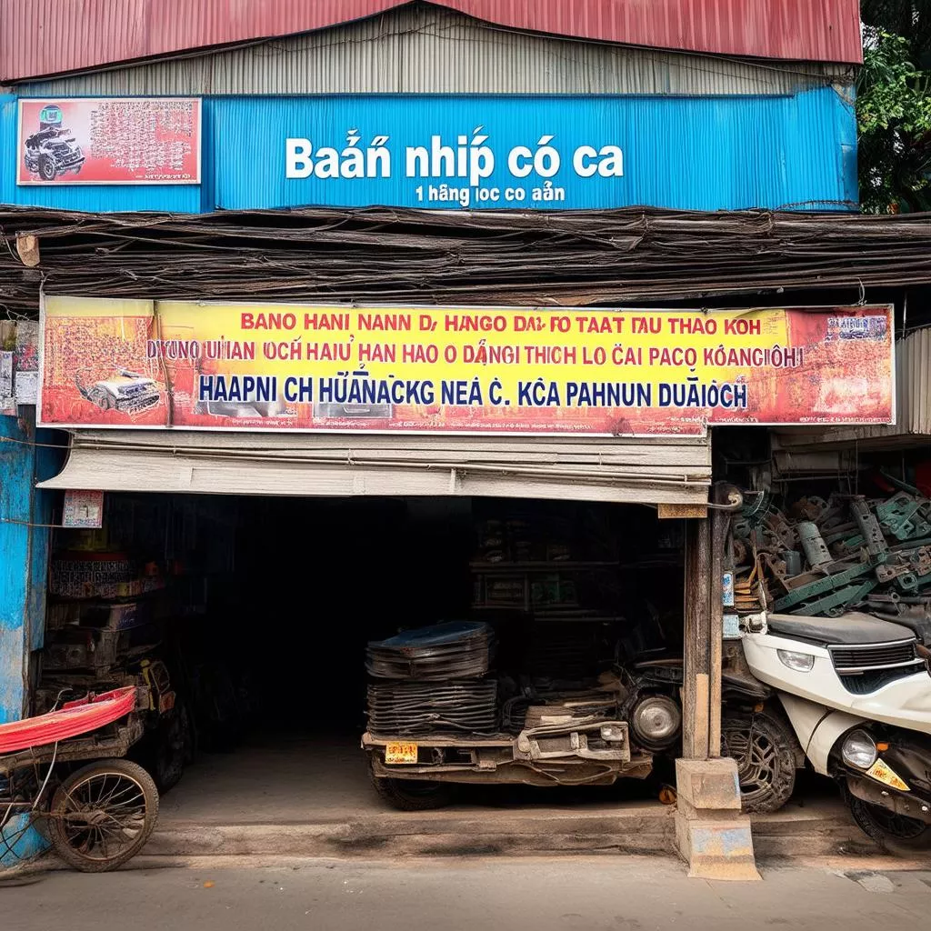 Cửa hàng bán nhíp ô tô tại Hà Nội