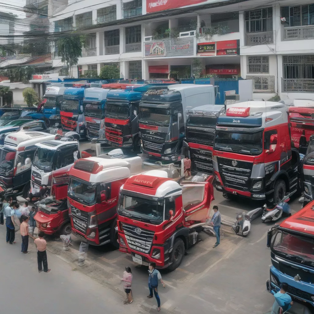 Cửa hàng bán xe tải Hà Nội