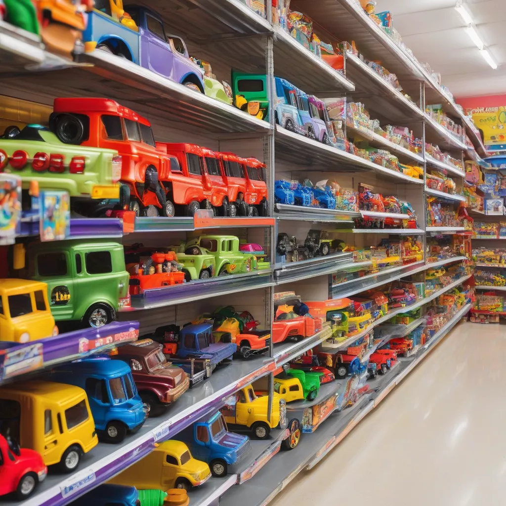 Cửa hàng đồ chơi ô tô tải Hà Nội