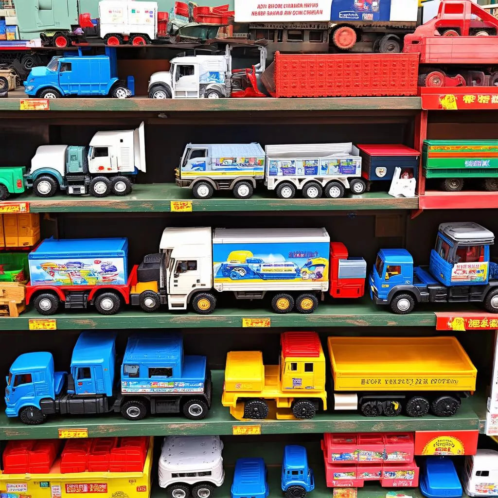 Toy car store in Hanoi