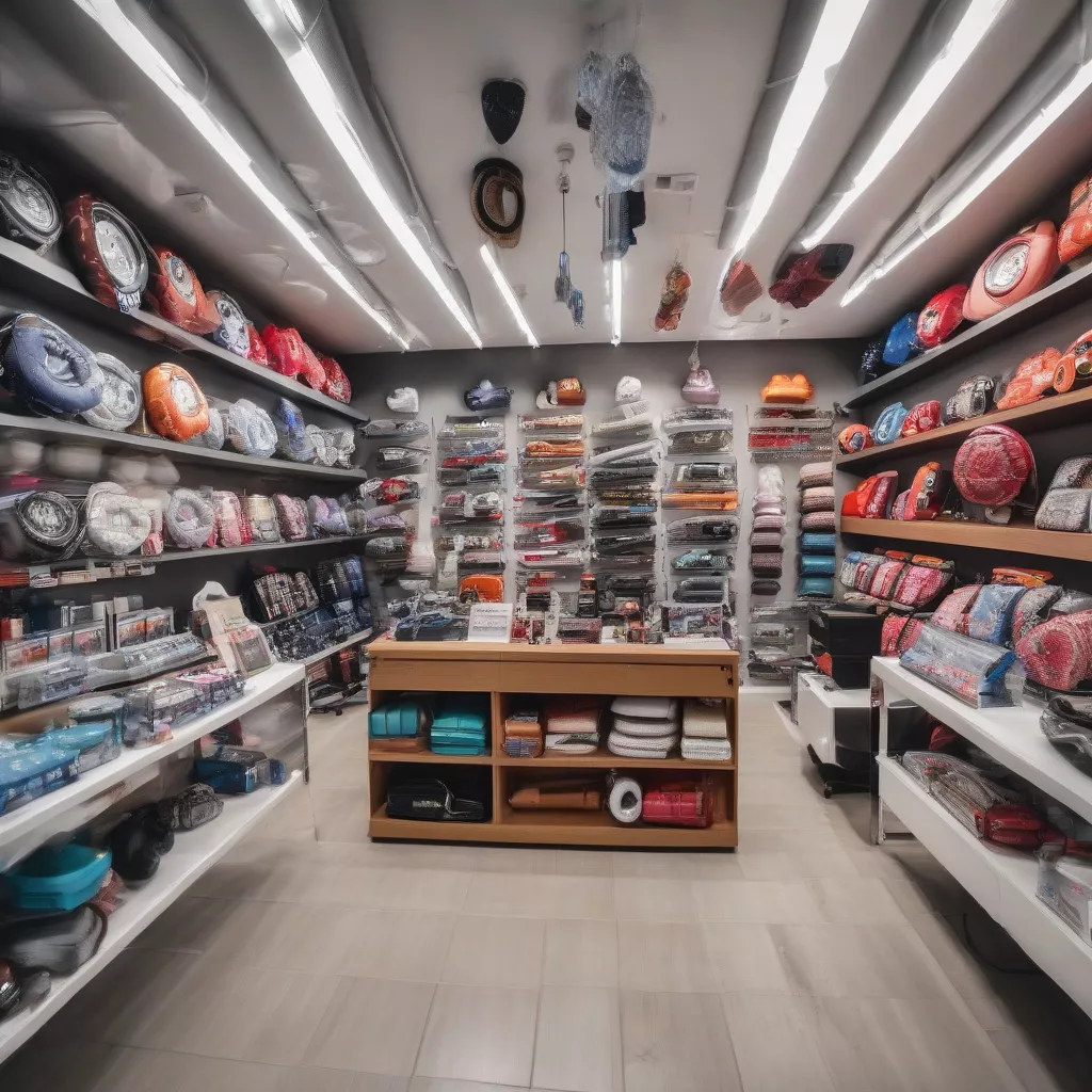 Loja de acessórios para automóveis